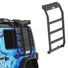 Rear Window Ladder Side Mount Step For 2007-2026 Jeep Wrangler JK JL Hardtops