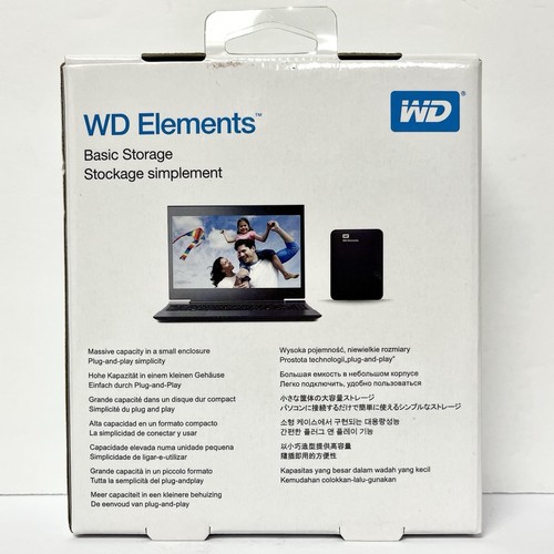 WD Elements - 1TB - Portable HDD - WDBUZG0010BBK-WESN - Afbeelding 2 van 2