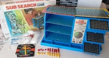 Vintage 1973 Sub Search 3 Level Strategy Board Game by Milton Bradley COMPLETE