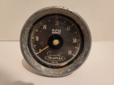 Vintage Teleflex Mk27 Tachometer 0 To 6000 Rpm