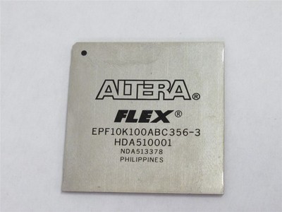 232569 New-No Box; Altera EPF10K100ABC356-3 FPGA; Flex 10k; 624 LABs 274 I/Os