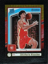 2024 Panini Donruss Rated Rookie Choice Black Gold 6/8 Zaccharie Risacher 1fl4