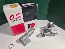 Model Airplane Engine O.S. MAX fp 15 Engine with Muffler