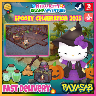 Spooky Celebration 2025  Hello Kitty Island | Arcade | Nintendo | Steam