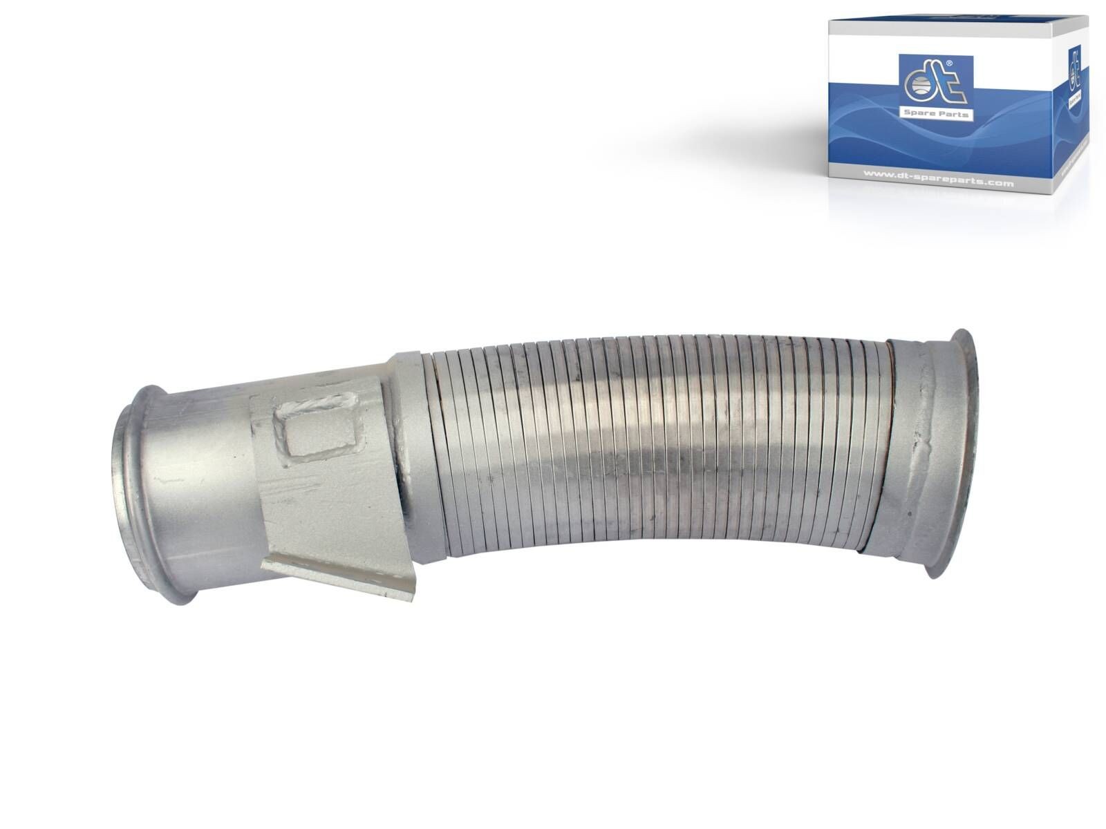 Tuyau d'échappement avant DT Spare Parts 1.12826 en acier pour camion