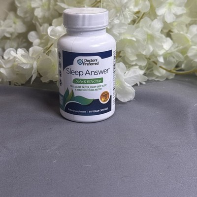 Doctors Preferred Sleep Answer 60 Capsules Natural Sleep Aid Non-Habit Exp 10/27