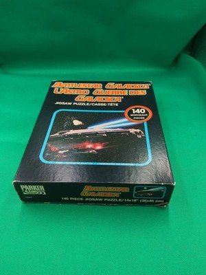 Vintage Battlestar Galactica Jigsaw Puzzle Galactica Under Attack 1978 Complete