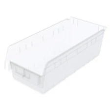 30088 Plastic Nesting ShelfMax Storage Bin Box, (18-Inch x 8-Inch x 6-Inch), ...