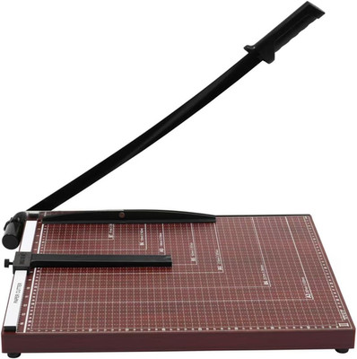 Guillotine Paper Cutter 18 Inch - Professional Large Paper Heavy Duty Trimmer, 1
