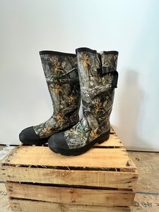 Magellan Camo/ Army Green Outdoor Rubber Hunting Boots (Men Size 10D) Magellan Outdoors Men main image 2