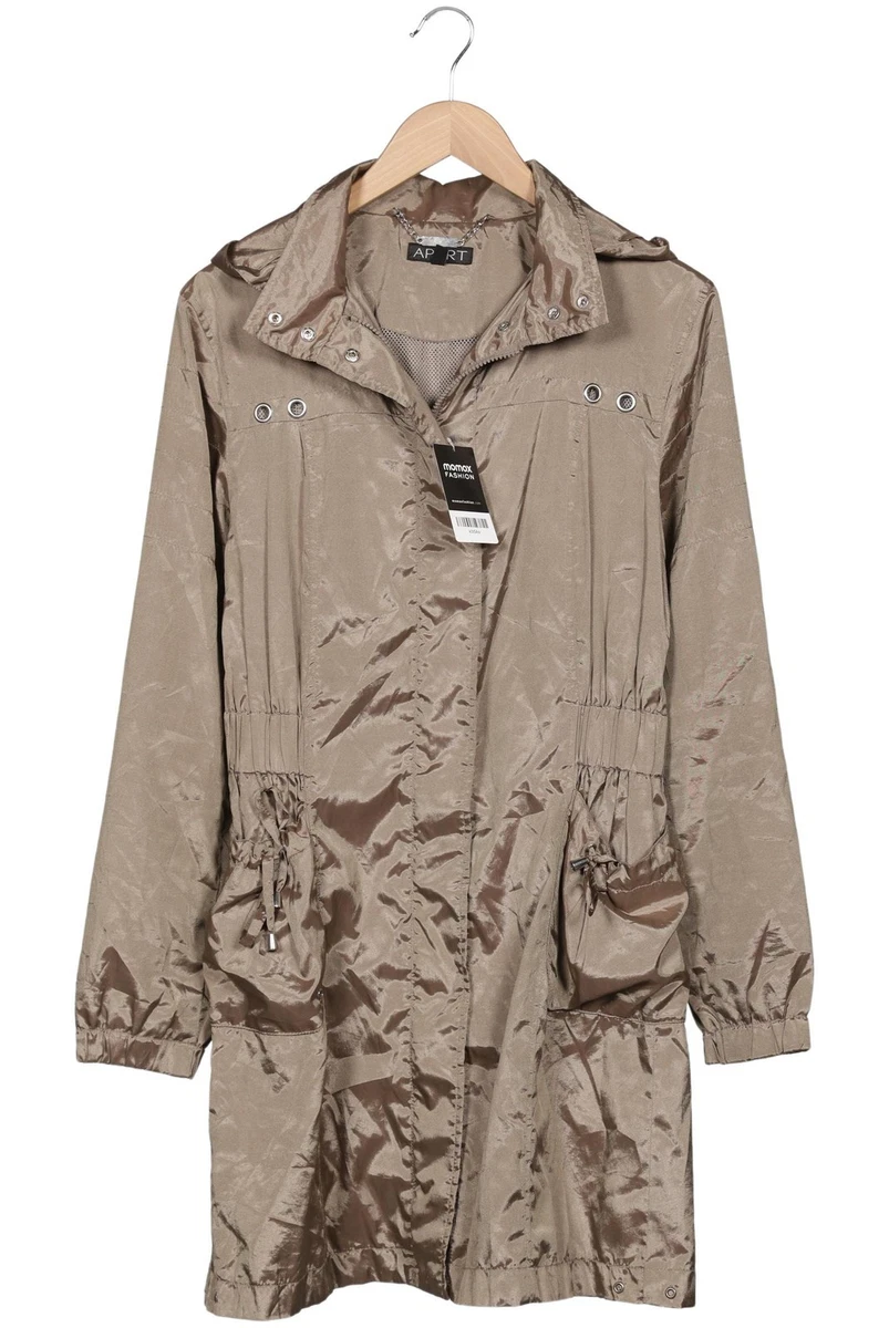 APART Mantel Damen Jacke Parka Gr. 38 Beige #k3t54si