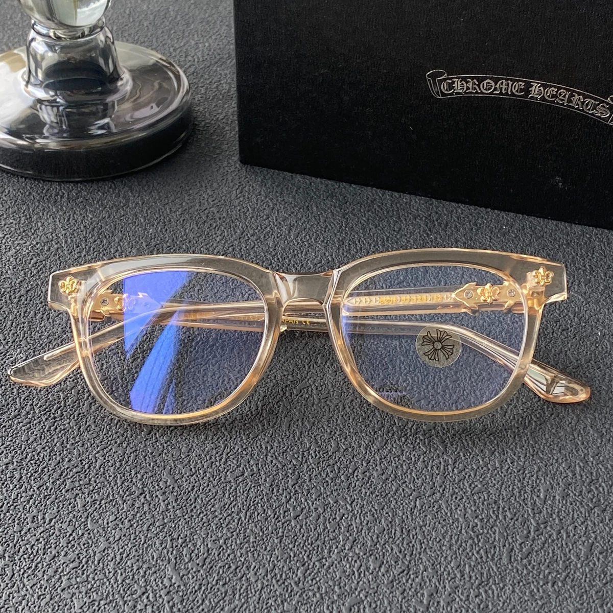 Chrome Frame Gold Eyeglass Frames for sale | eBay