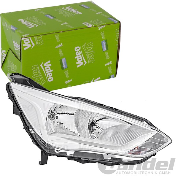 Valeo Halogen Scheinwerfer Rechts Passend FÜR Ford C-MAX Grand | 046687-image