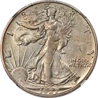 1927-S Walking Liberty Half NGC MS62 Key Date Nice Luster