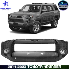 Front Bumper Cover Fascia & Fog Light Assembly For 2014-2023 Toyota 4Runner
