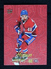 2024-25 Upper Deck Fleer Ultra Medallions Ruby Red 7/50 Lane Hutson #M-4 0bn4