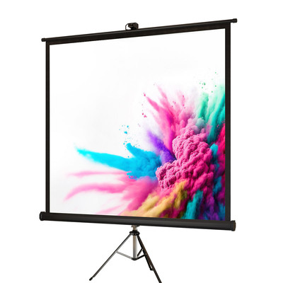 PANTERA | Stativleinwand | 200 x 200 cm | 111'' | 1:1 | 4K/8K Ultra HDR 3D | B...