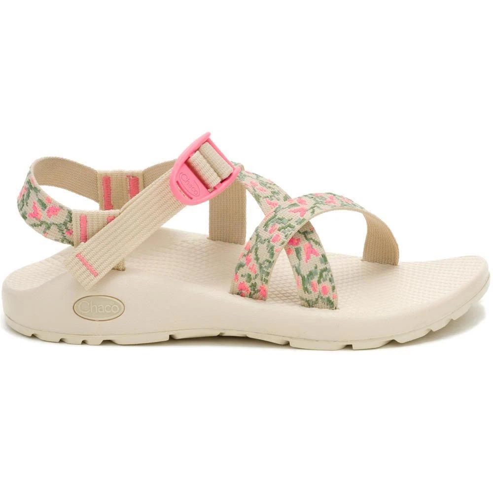 Chaco Z/1 Classic Embroidered Garden Women's Sport Sandals, Botanic Pink, W7