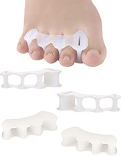 2 Pair Bunion Toe Separators Toe Spacers for Feet Women Men to Correct Their Toe