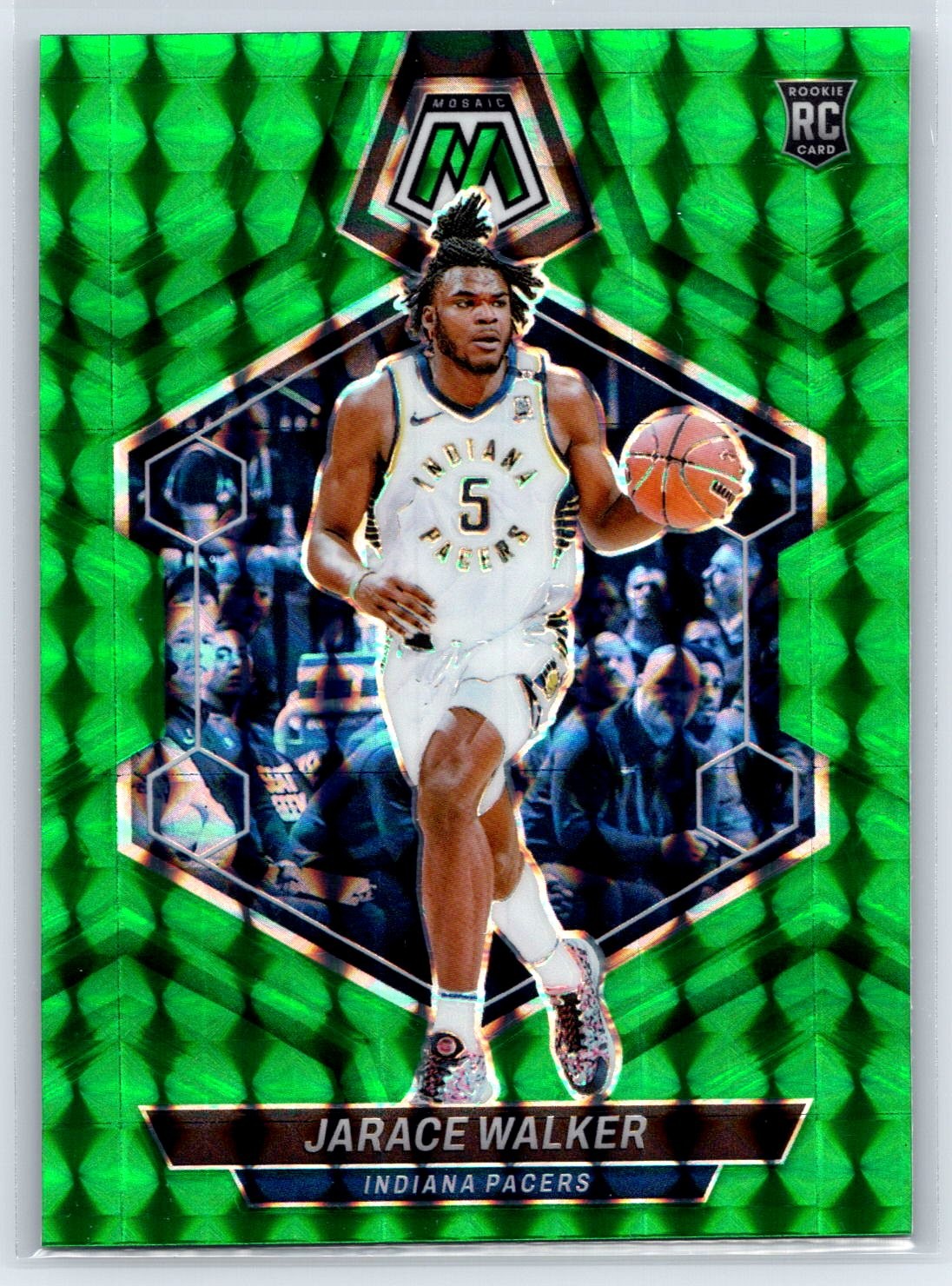 2023-24 Panini Mosaic Jarace Walker Rookie Green Prizm RC #210
