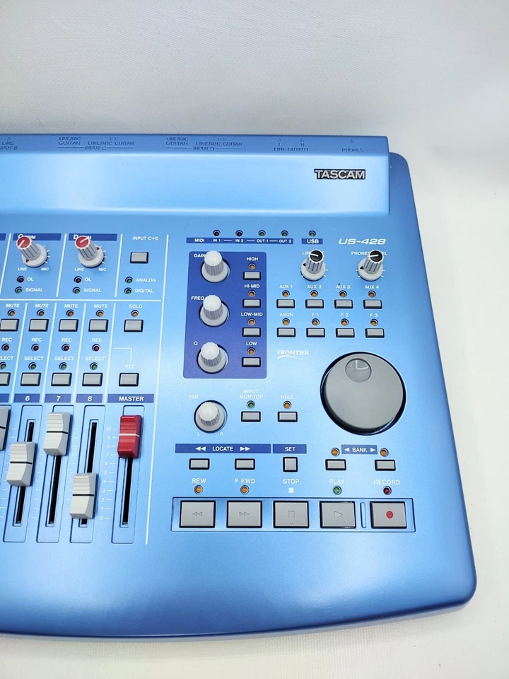 Tascam US-428 Digital Audio Workstation Controller - Image 3 of 4
