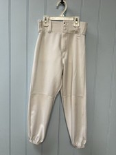 Alleson Athletic Belt Loops Baseball Pants W/Back Pockets Kids Unisex Size S