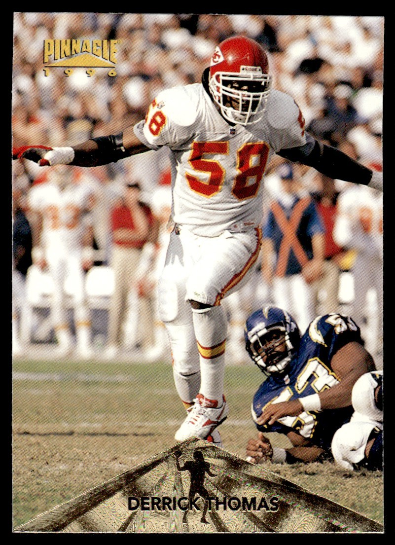 1996 Pinnacle Derrick Thomas #128