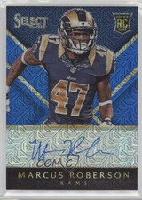 2014 Panini Select Rookie Blue Mojo Prizm /10 Marcus Roberson #RA-MR Auto 0c2