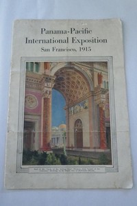Original 1915 Panama Pacific International Exposition Program San Francisco