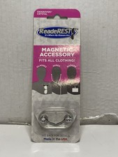 ReadeREST Magnetic Eyeglass Holder, with 2 Swarkovski Crystals, brand new