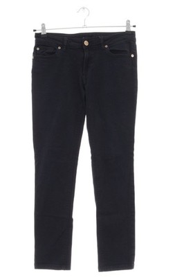 ZARA BASIC Röhrenjeans Damen Jeans Gr. DE 38 dunkelblau Casual-Look
