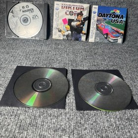 Lot Of 7 Sega Saturn Games Virtua Cop, Virtua Fighter 2, Alien Trilogy TESTED
