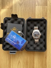 Addiesdive AD2035 GMT quartz watch featuring a stainless steel bracelet.