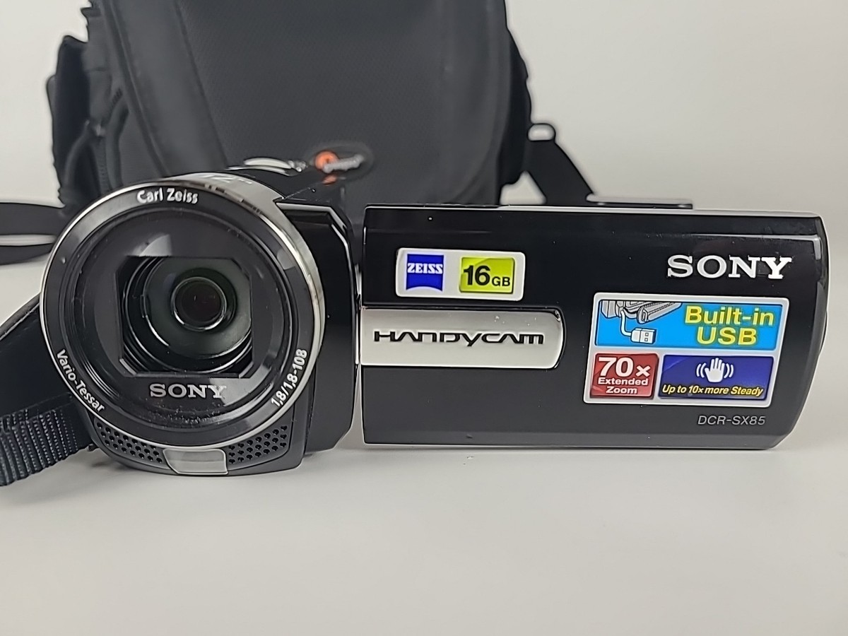 Sony DCR-SX85 Camcorder - Black for sale online | eBay Sony DCR-SX85 Camcorder - Black for sale online | eBay