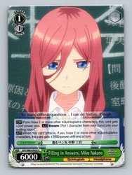 Filling in Answers, Miku Nakano - The Quintessential Quintuplets #5HY/W83-E055 Common