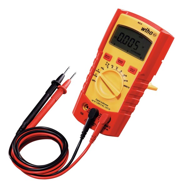 Wiha Digital-Multimeter 0-1000 V Ac, Cat Iv-image