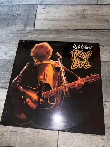 Bob Dylan - Real Live - 12” Vinyl Record LP - 1984 CBS UK 1st Press Complete VGC