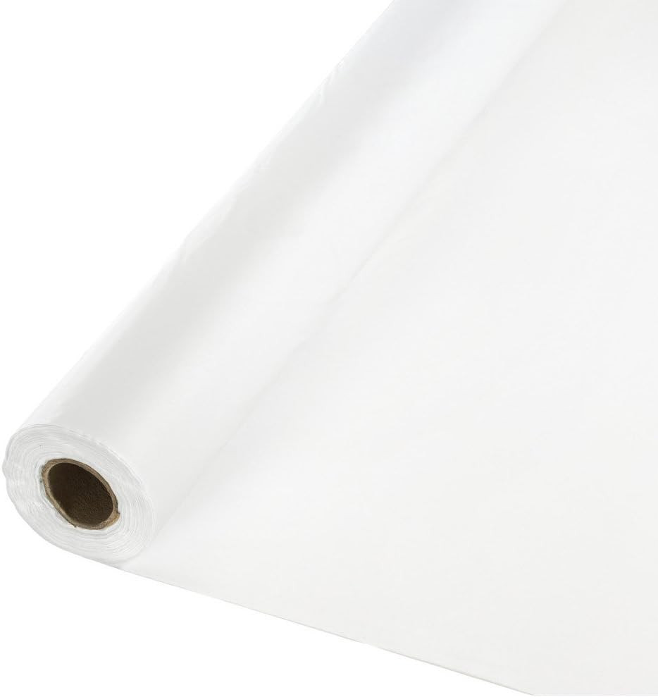 Roll Plastic Table Cover-40' X 100' 1 Pc, One Size