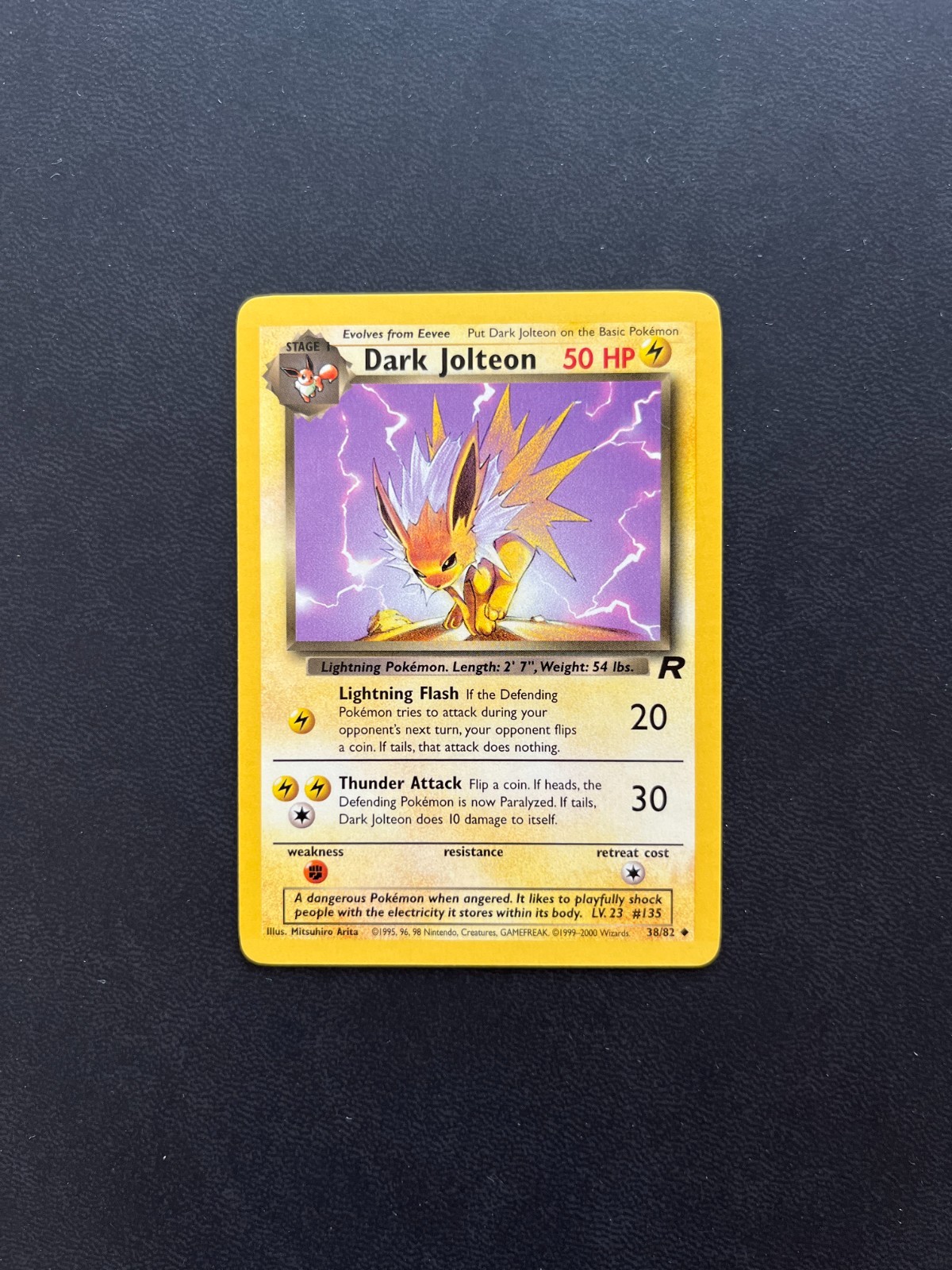 Dark Jolteon 38/82 - Team Rocket (NM / MT)