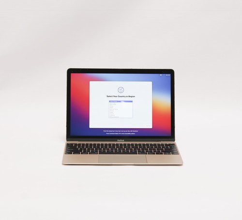 12-inch Apple Macbook "Core M" 1.1GHz 8GB RAM 256GB SSD A1534 Early 2015 25058 - Afbeelding 2 van 17