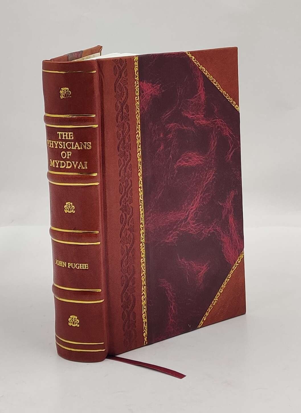 The Physicians Of Myddvai 1861 Leather Bound Edition