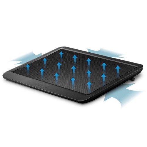 N19 Laptop Cooling Base with Large Fan and Luminous Pad for 10 14 inch Laptops - Photo 4/10