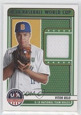 2023 USA Baseball Stars & Stripes U-18 World Cup Brazil Materials Vitor Belo tj1