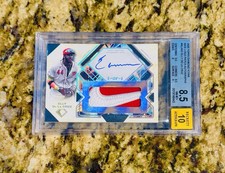 2025 Topps Diamond Icons ELLY DE LA CRUZ Nike Logo Patch Autographs 1/1 BGS 8.5