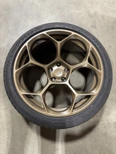 4 Unplugged Performance 20" Bronze Wheels & Tires UP-05 for Tesla’s