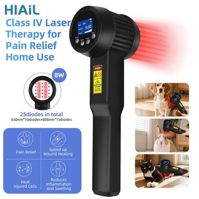 8W Handheld Laser Therapy Device for Post Surgery Recovery & Muscle Joint Pain