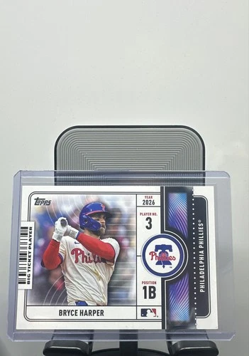 2026 Topps Series 1 Bryce Harper Base (RAW)