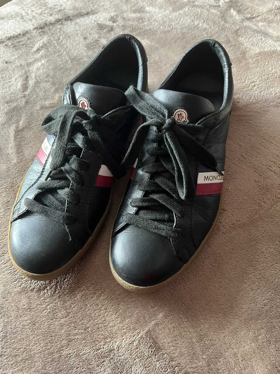 Black moncler cheap shoes
