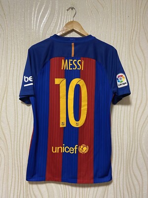 BARCELONA 2016 2017 HOME FOOTBALL SHIRT SOCCER JERSEY NIKE