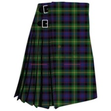 Scottish Handmade Traditional Watson Tartan Kilt-Clan Watson Tartan Kilt